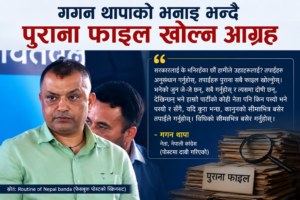 सरकारलाई पुराना फाइल खोल्न आग्रह गरिएको पोस्ट सार्वजनिक