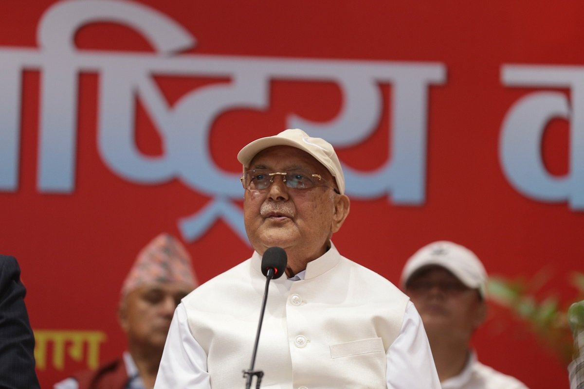 भदौ २३ र २४ को घटना सरकार ढाल्न रचिएको पूर्वनियोजित षड्यन्त्र हो: केपी शर्मा ओली