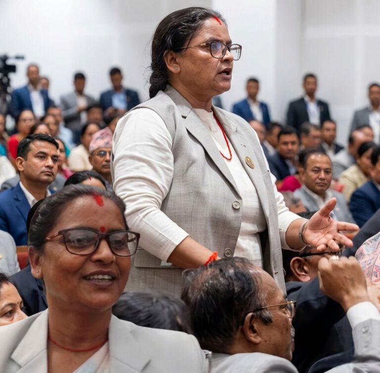“त्यो भिडियो AI हो, मेरो होइन” भन्दै एमाले सांसद रिंगला यादवले दिइन् सफाइ