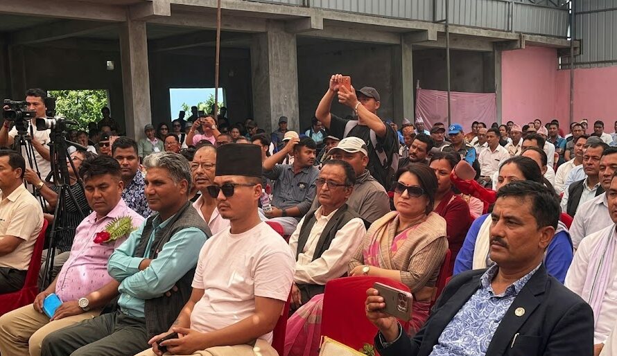 पूर्व गृहमन्त्री सुदन गुरुङ गोर्खा पुगे, रास्वपा जिल्ला महाधिवेशनमा सहभागी