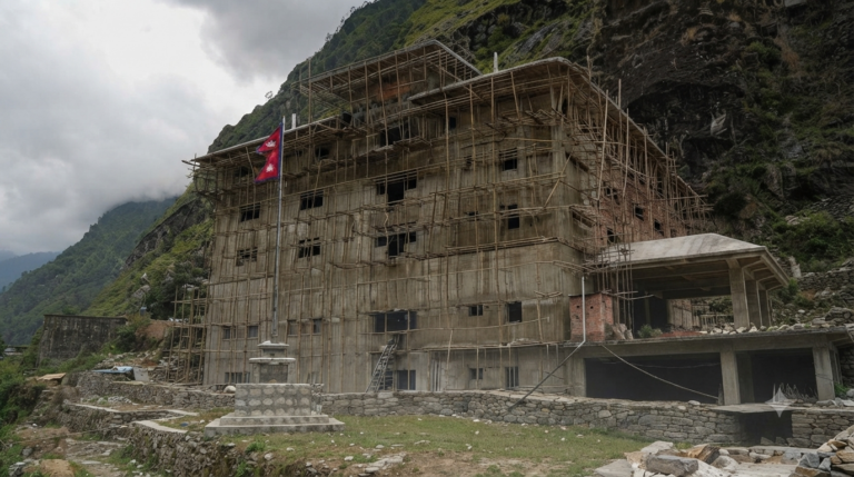 रसुवागढी एकीकृत भन्सार भवनको काम ६५ प्रतिशत, अन्तिम म्याद थप्ने तयारी