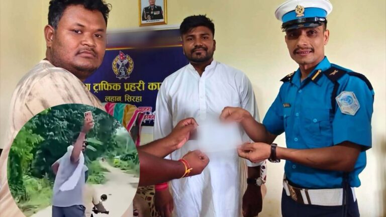 बलु गुप्ता ट्राफिक कारबाही: बाइक भिडियो भाइरल भएपछि जरिवाना